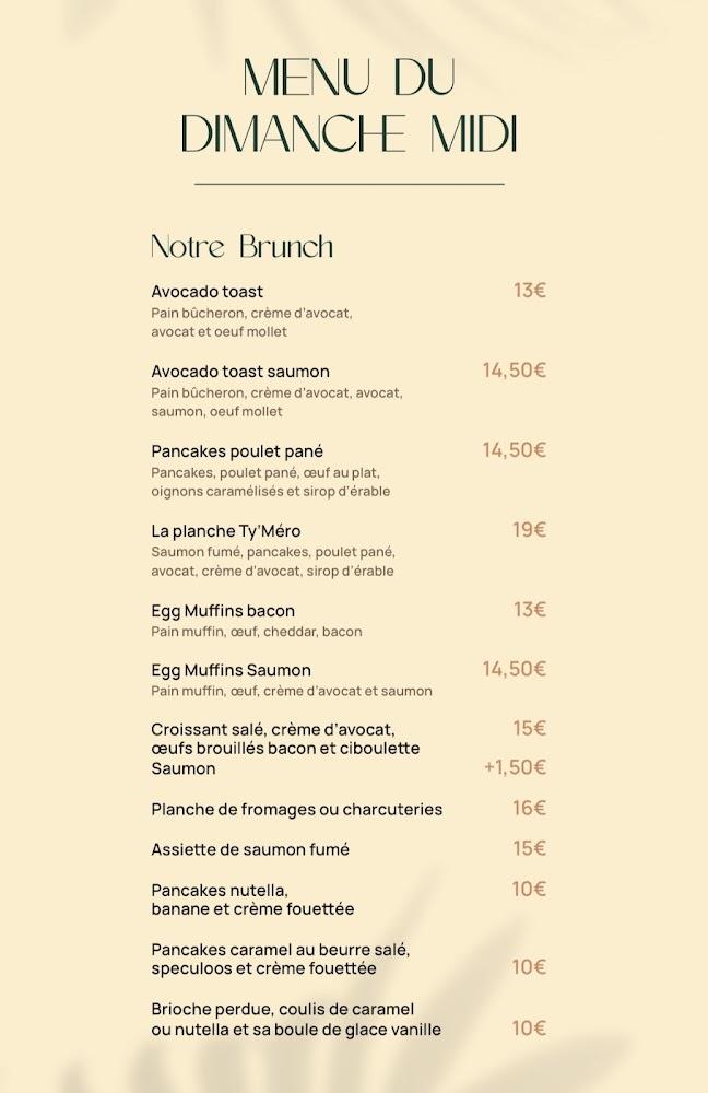 Ty’Mero Restaurant Larmor-plage - Menu Image 4